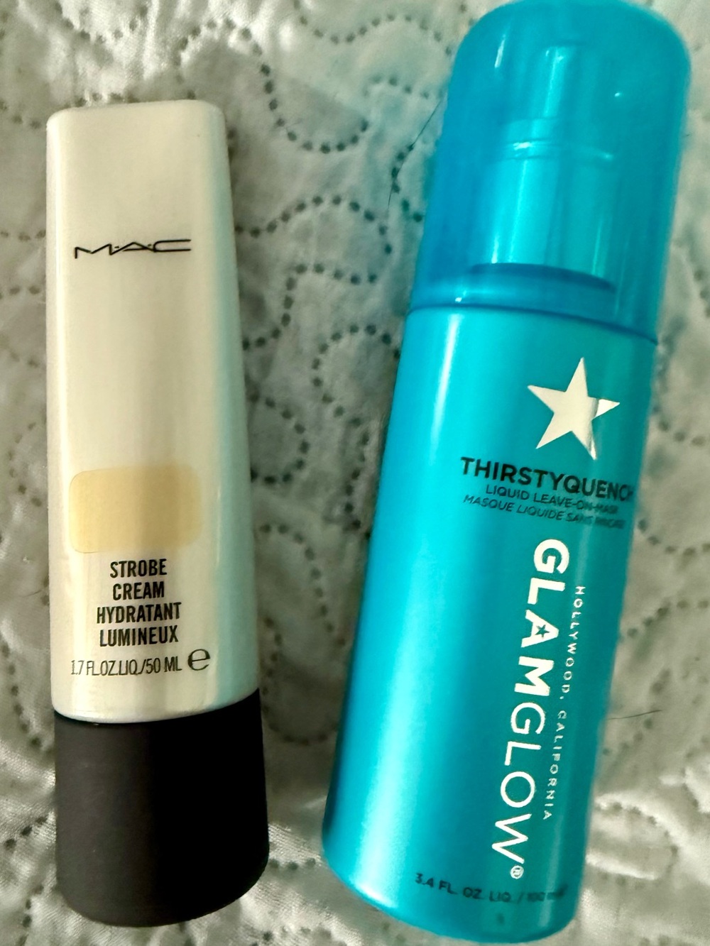 Strobe Cream Hydratant Lumineux 
AND GLAMGLOW THIRSTYQUENCH Leave-On Mask (NIB)